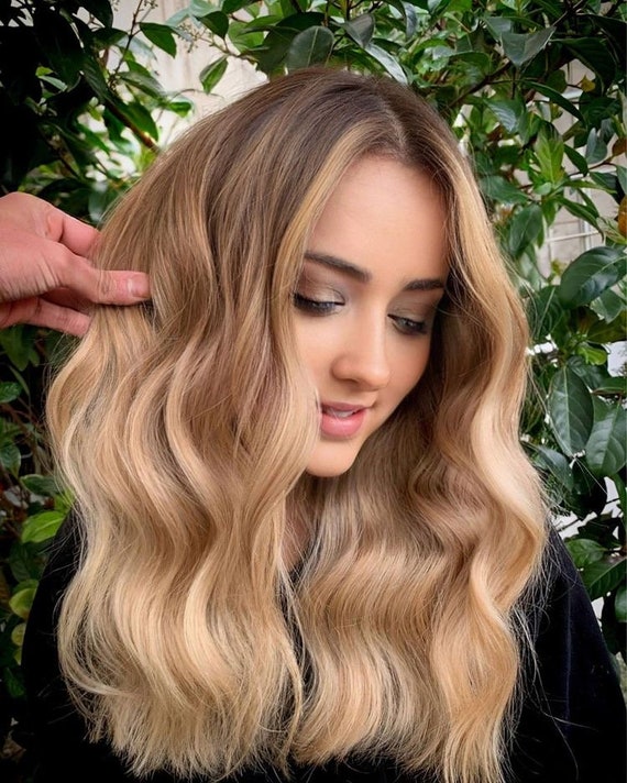 Butterscotch Blonde Balayage Ombre Human Hair Lace Front Wig - Etsy Butterscotch Blonde Balayage Ombre Human Hair Lace Front Wig - Etsy
