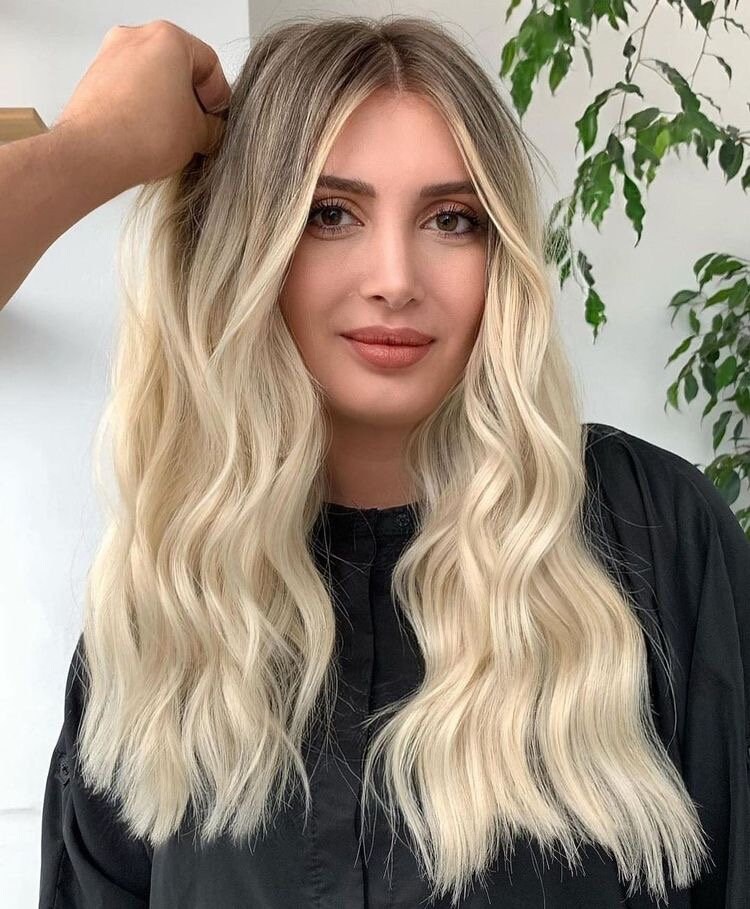Baby Blonde Ombré 150% Density Virgin Human Hair Balayage - Etsy Baby Blonde Ombré 150% Density Virgin Human Hair Balayage - Etsy