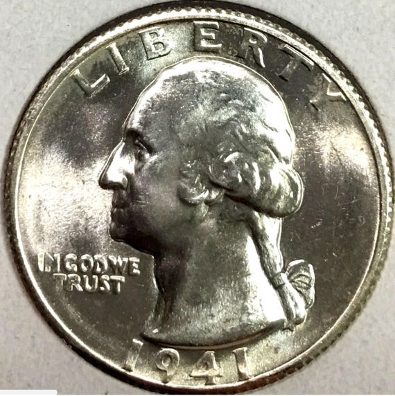 1947-S GEM BU WASHINGTON SILVER QUARTER FROM ORIGINAL ROLL SHARP LOT 1 Coin