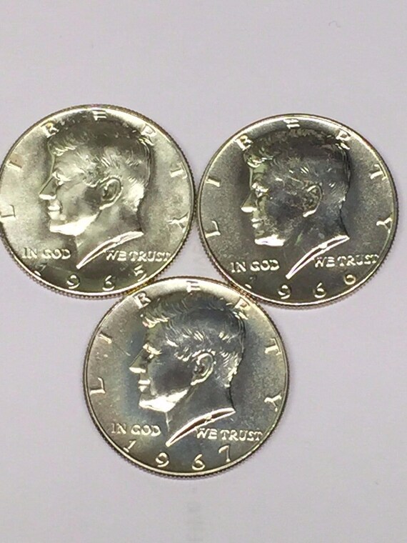 1967 United States Special Mint Set Silver Kennedy GEM BRILLIANT SET