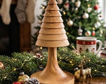 Christmas tree turned from a Pear tree