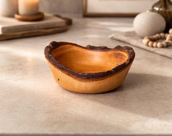 Live Edge Bowl from Pear Tree