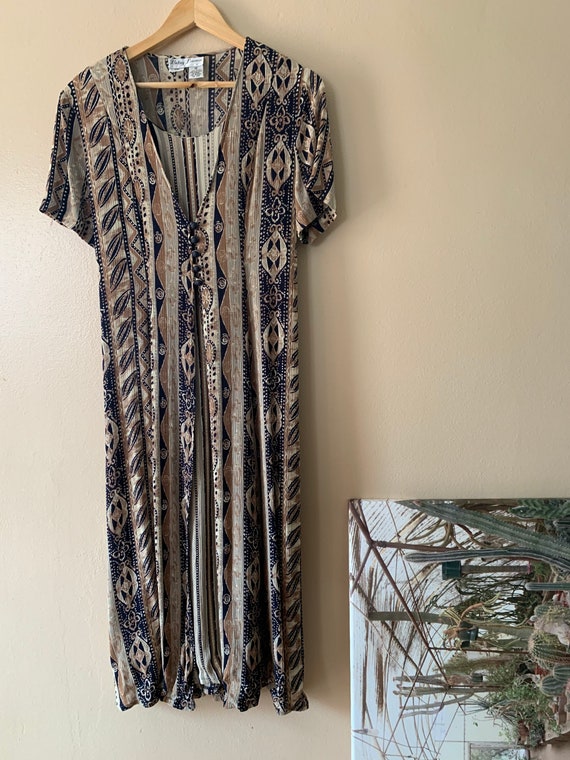1990’s Betsy Lauren Boho Dress