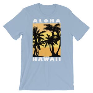 Aloha Beaches Hawaii T-Shirt Vintage Palms Shirt Vacation Gift image 8