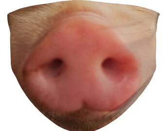 Details about Pig Face Snout Piggy Piglet Sm/Med Face Mask Details about Pig Face Snout Piggy Piglet Sm/Med Face Mask