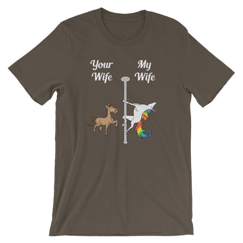 your wife my wife shirt unicorn