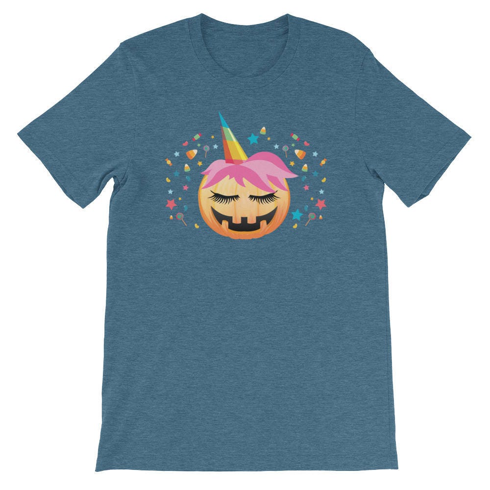 Discover Pumpkin Unicorn Shirt Cute Unicorn Halloween UNISEX T-Shirt Gift