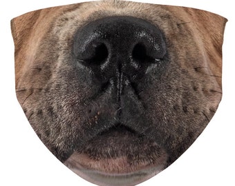 Staffordshire Bull Terrier Face Mask | Pitbull | Dogs | Dog Lover | Sublimation Face Mask | Mouth Nose Cover | Reusable Washable Mask