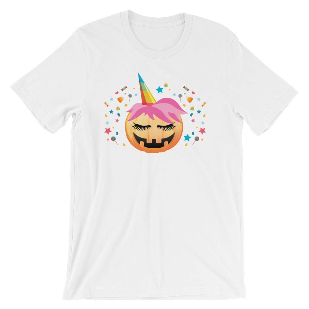 Discover Pumpkin Unicorn Shirt Cute Unicorn Halloween UNISEX T-Shirt Gift