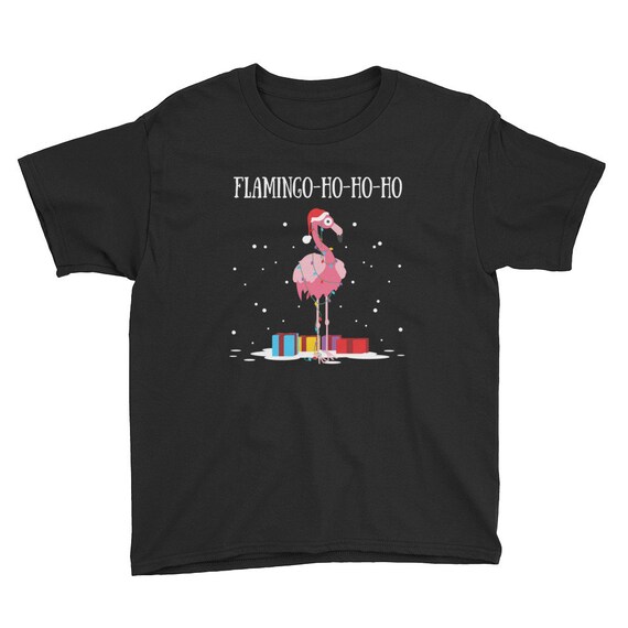 Flamingo Christmas Tree Lights T-Shirt X-Mas Ornament Decor T-Shirt Flamingo Christmas Tree Lights T-Shirt X-Mas Ornament Decor T-Shirt