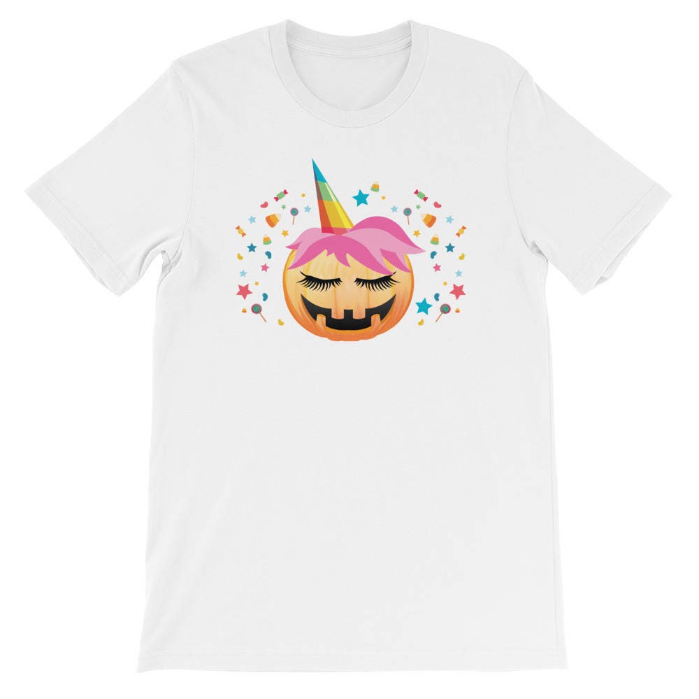 Discover Pumpkin Unicorn Shirt Cute Unicorn Halloween UNISEX T-Shirt Gift