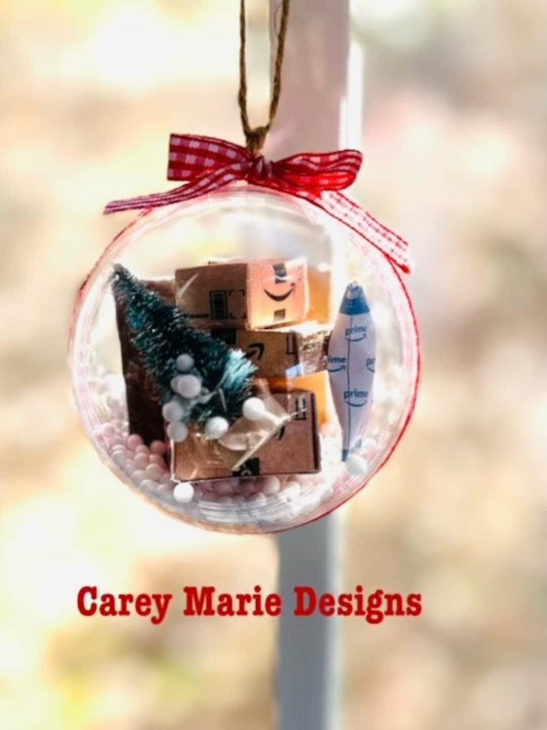 Amazon Ornament, Amazon, Ornament, Christmas Ornament, 2023, Handmade