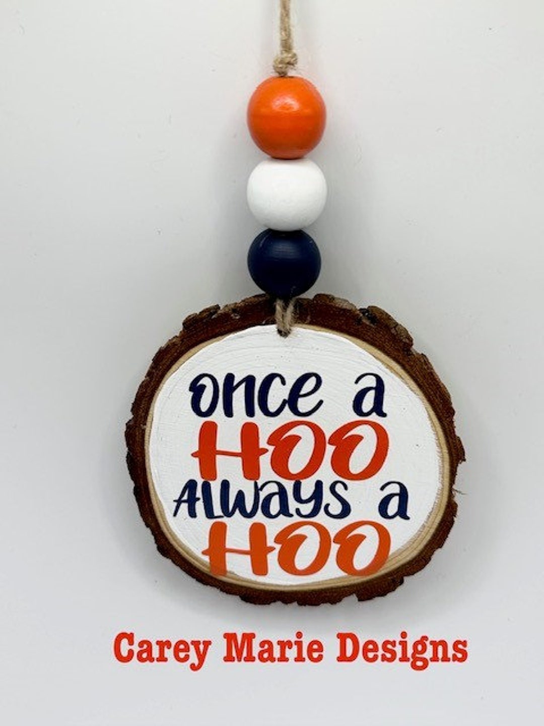 UVA Ornament, Uva, Virginia, Wahoo, Wahoowa, Hoos, 2023, Cville Etsy