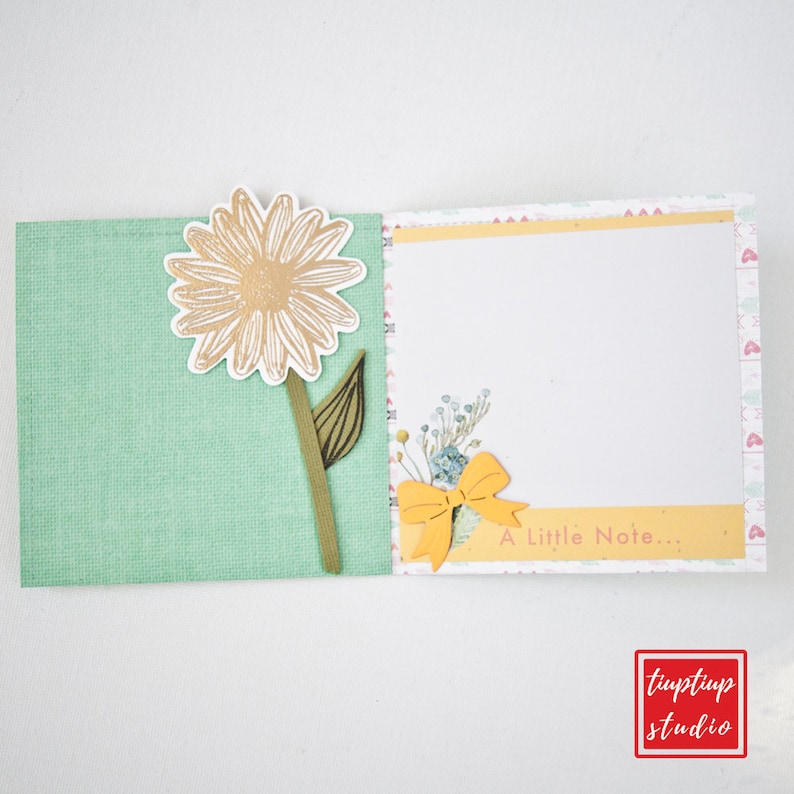 Friendship greeting card double pocket greeting card