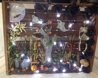 Halloween Shadow Box