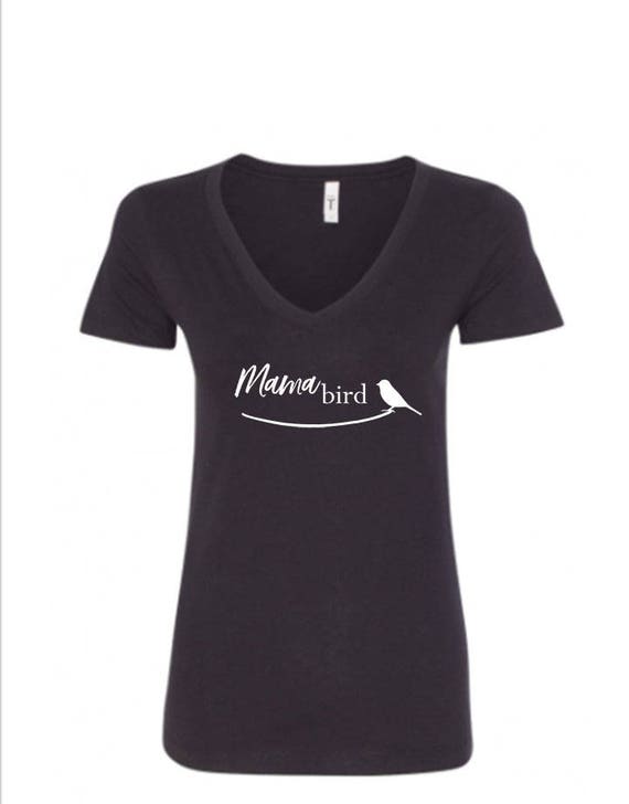 Mama Bird Tshirt- Mom to Be Clothing, Matching Mom and Baby