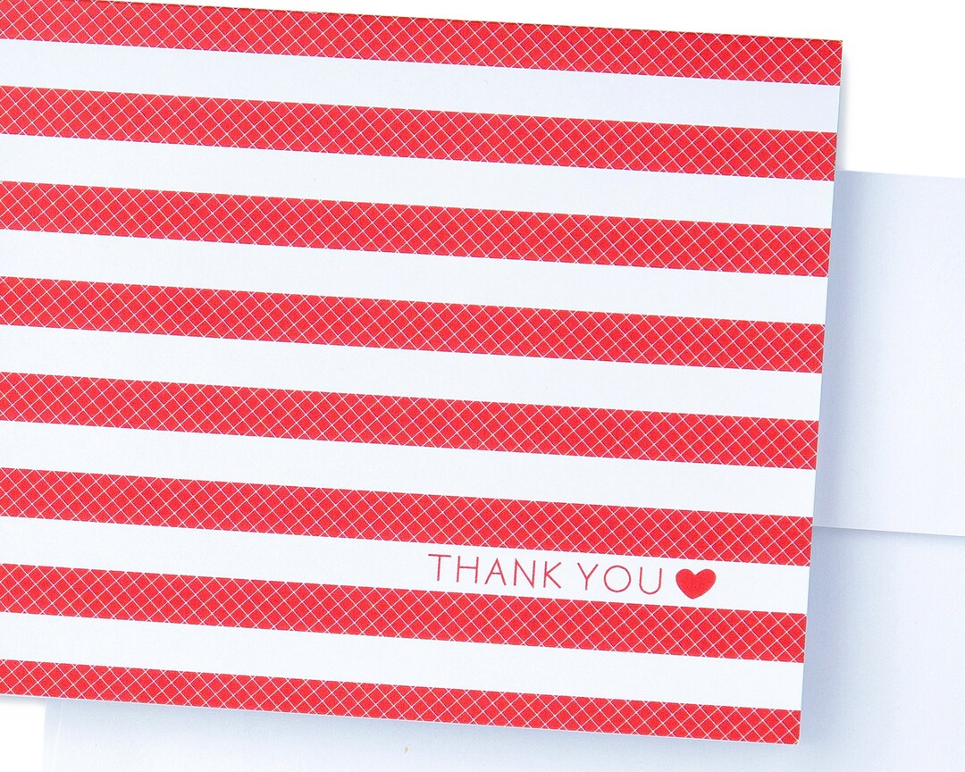 Thank You Cards Set – 10 Cards – Envelope Included – Blank Inside - Etsy