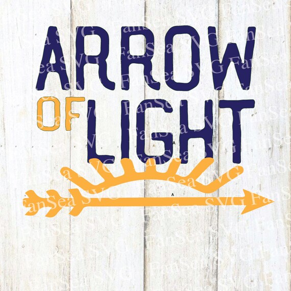 Arrow of Light Scout SVG DXF PNG Digital Cut File for use with Etsy