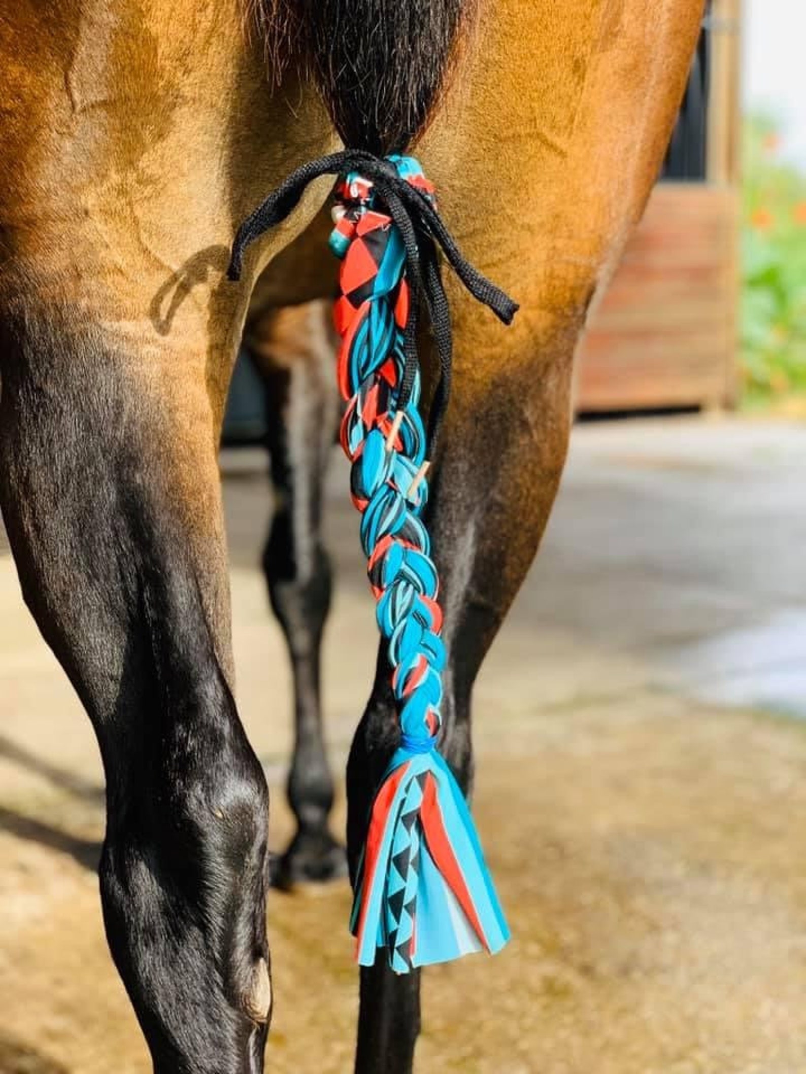 Braided tail bags Etsy