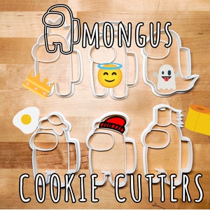 Among Us Cookie Cutters | Gamer | Among Us Game | Kids