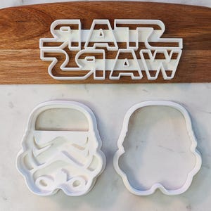 Cortadores de galletas de STAR WARS / Cortador de galletas Storm Trooper