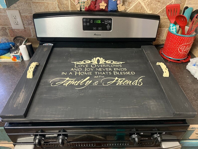 Stove Top Cover, Noodle Board, Range Cover, Cutting Board, Electric or