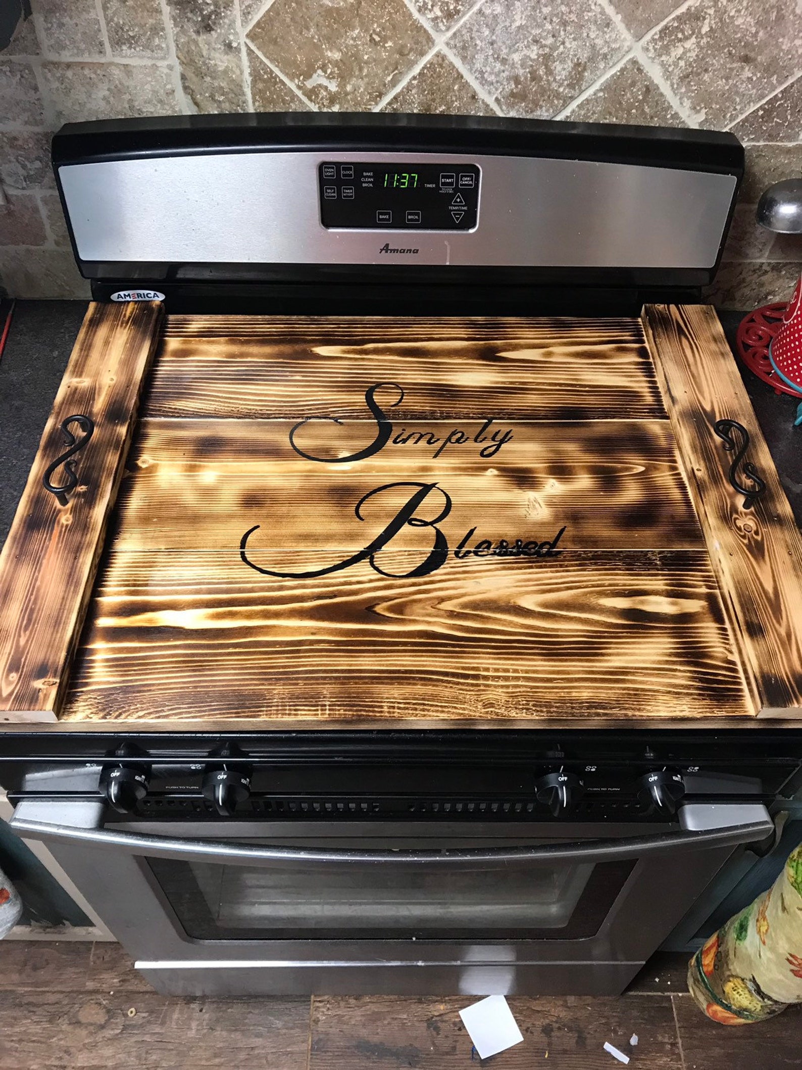 Stove Top Cover, Noodle Board, Range Cover, Cutting Board, Electric or
