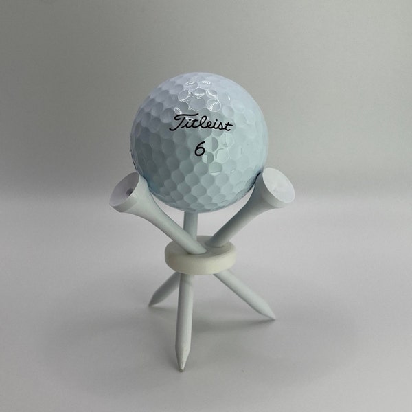 Golf Ball Holder | Display | Mount | Stand | Tee Tripod