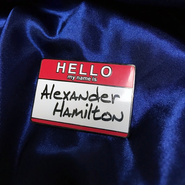 Alexander Hamilton Pin