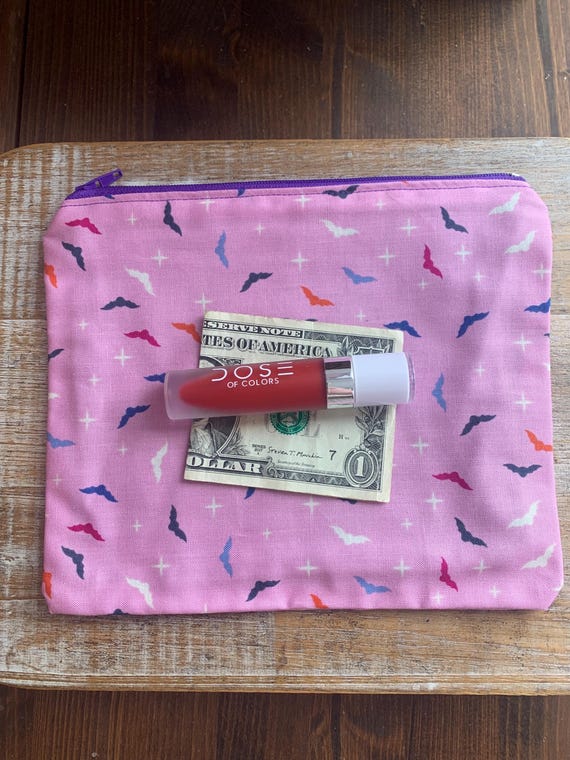 Trousse de maquillage pastel chauves-souris chauve-souris