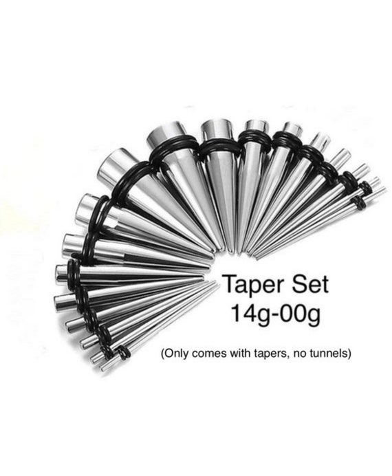Ear gauge sets and kits outlet