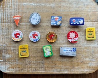 ONE Dairy Fridge Snack Miniature Fridge Magnet Handmade Mini Brand Fridge Magnets Food Refrigerator Magnets Funny Food Magnets Cold Food