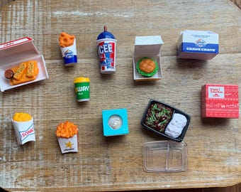 マクドナルドのミニチュア冷蔵庫マグネットお土産 - Etsy 日本