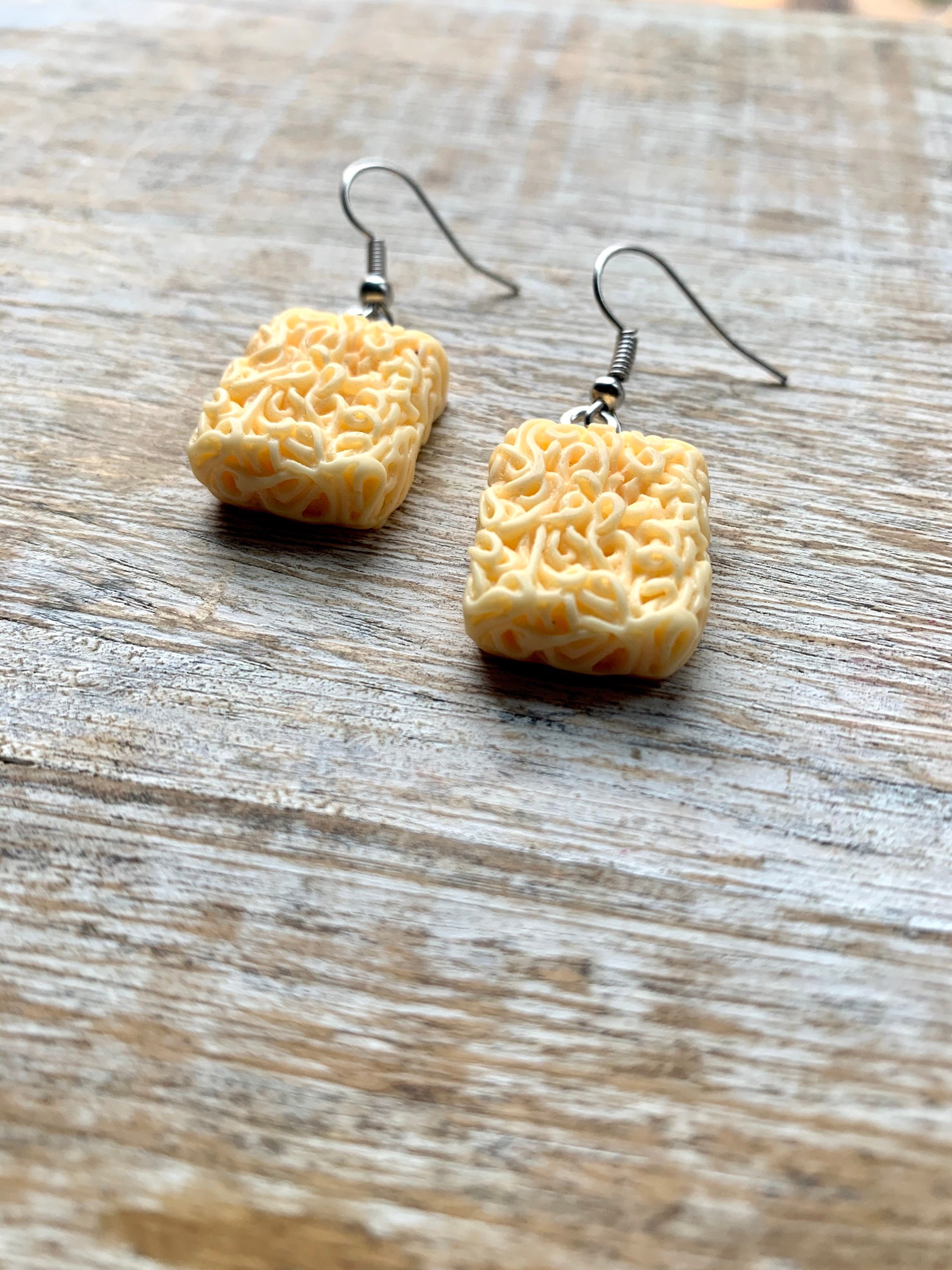 Ramen Noodles Earrings Soup Earrings Ramen Earrings Kawaii Etsy