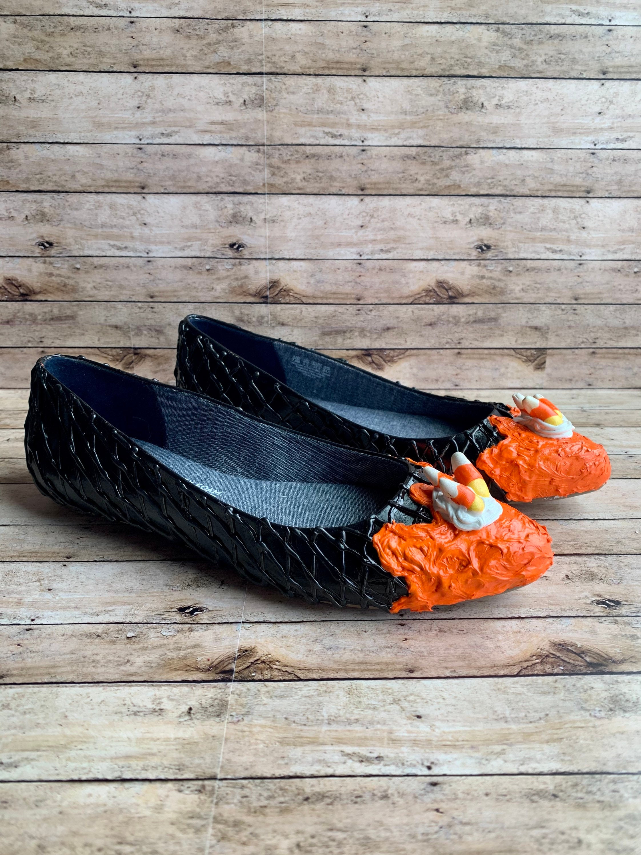 Zapatos de helado de Halloween, zapatos de maíz dulce, zapatos planos de  espuma viscoelástica para mujer, talla 7,5, zapatos de helado, zapatos  planos de Halloween - Etsy México, image size:2244x2992