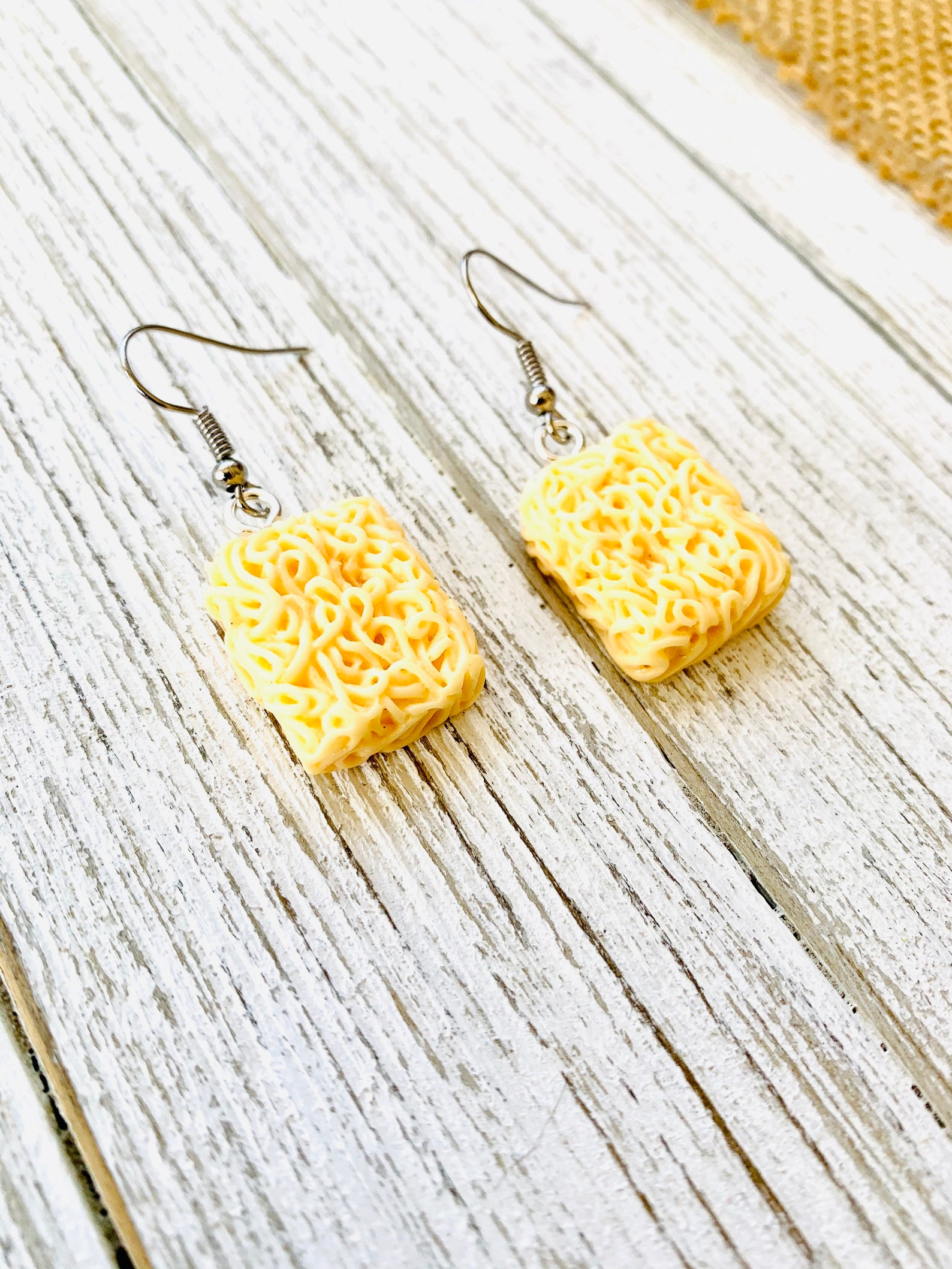 Ramen Noodles Earrings Soup Earrings Ramen Earrings Kawaii Etsy