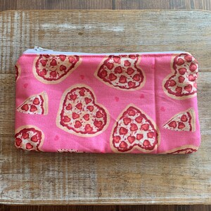 Herzform Pizza Beutel Valentinstag Beutel Pizza ID Halter Valentinstag Reißverschluss Tasche Rot Beutel Beutel Rosa Pizza Geldbörse Essen Geschenk Valentinstag Tasche