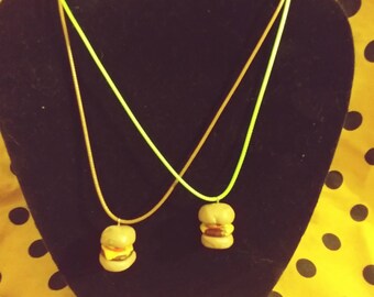 Cheeseburger Necklace