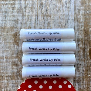 French Vanilla Lip Balm Vanilla Lip Balm Lip Care Colorado Made Vanilla Chapstick French Vanilla Chapstick Gift for Mom Vanilla Gift