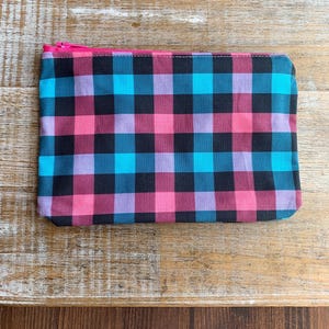 Transgender Wallet Purse Trans Flag Bag Coin Purse Transgender Zippered Pouch ID Holder Wallet Zipper Trans Pride Zipper Pouch LGBTQ Plaid