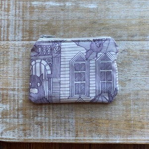 Monedero de Halloween, cartera vintage de Halloween, monedero, cartera con murciélagos, portadocumentos, bolsa de tela, bolsa gótica con cremallera, ataúd, regalo de Halloween