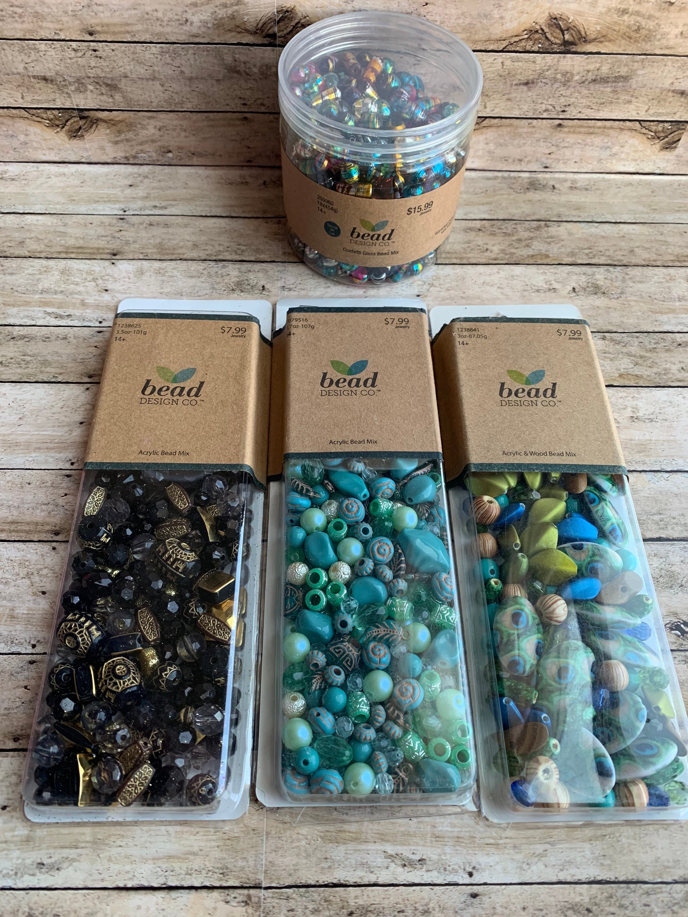 Huge Bead Lot Bead Design Co Bead Mix Bead Soup Acrylic Beads New