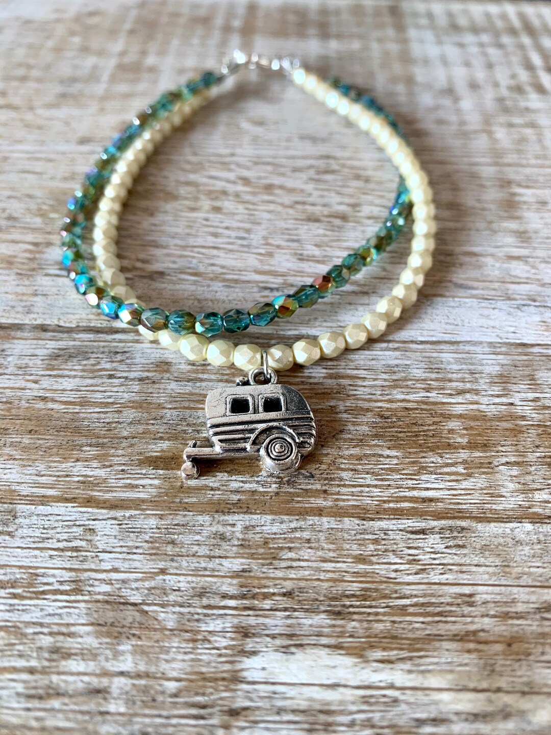 Glamping Vintage Camper Bracelet Camping Bracelet Glamping Etsy