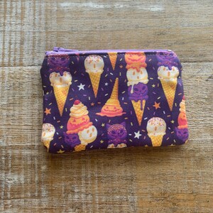 Monedero con forma de helado de Halloween, llavero gótico, monedero, bolsa con cremallera con forma de calavera de azúcar, portadocumentos, billetera con cremallera, bolsa con forma de gato y calabaza para Halloween