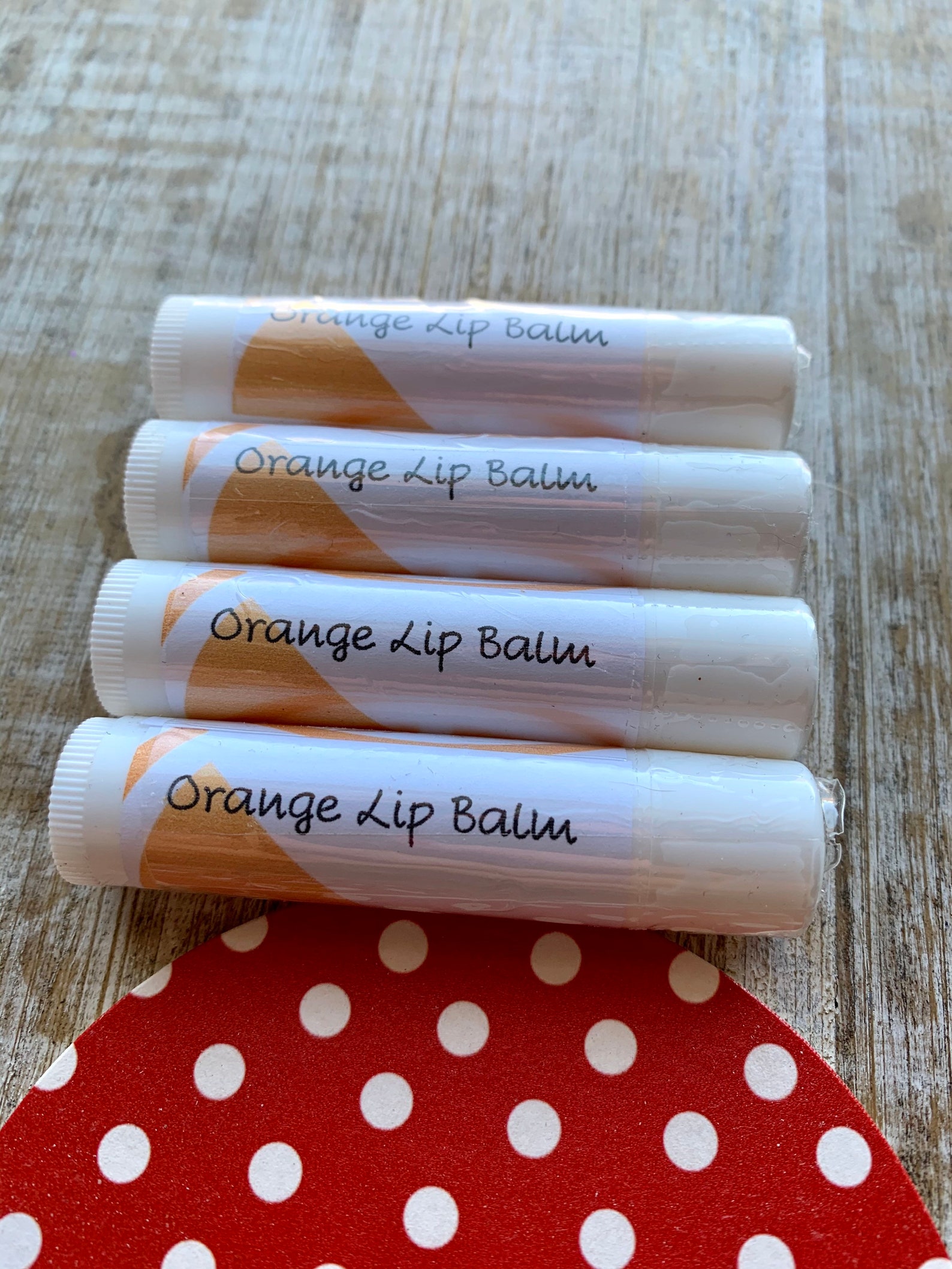 Orange Flavored Lip Balm Fruit Lip Balm Lip Care Colorado Made Etsy