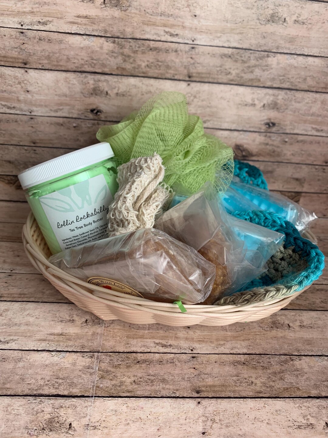 Earthy Bath Gift Basket Earthy Soap Lip Balm Bath Gift Set