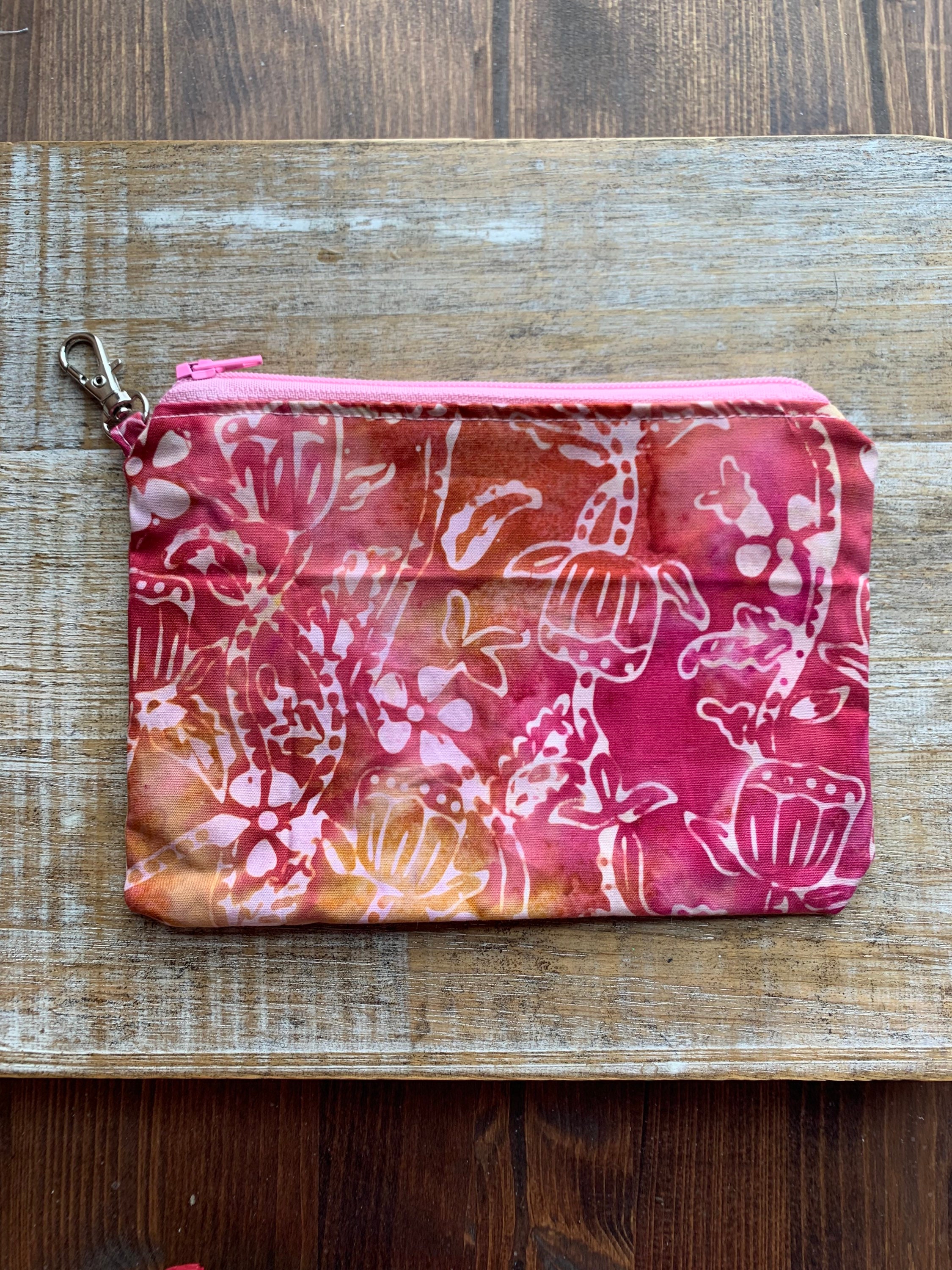 Black and Pink Floral Handbag | Joatmon Creations