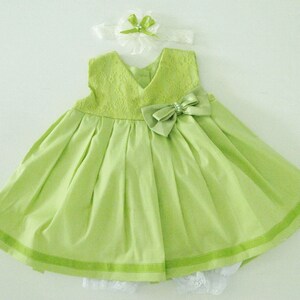 Sweet Dress with Bloomer and Headband