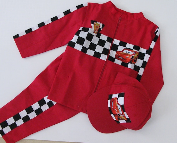 Toddler Lightning McQueen 3D Costume