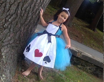 Alice In Wonderland Tutu Dress